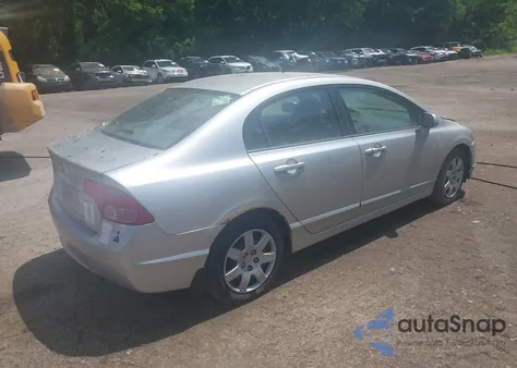 2008 Honda Civic Lx from USA, damaged, VIN 2HGFA16578H339010